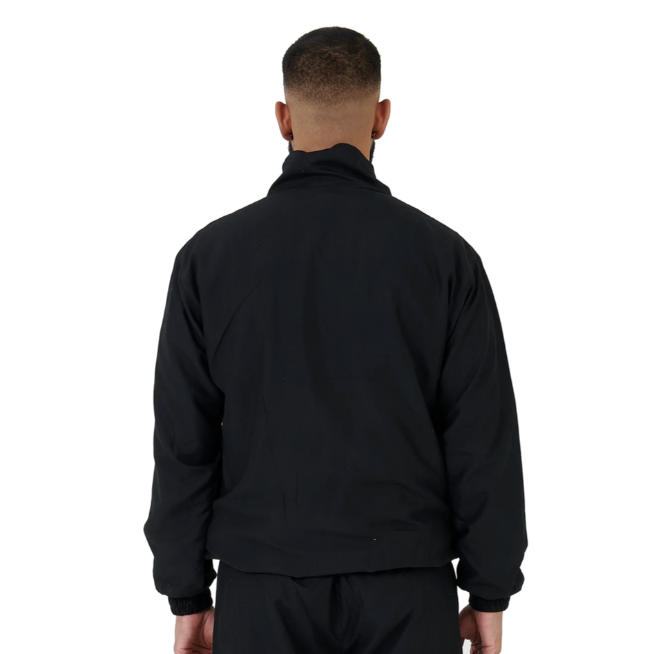 TRAINING ZIP-UP TRACK JACKET - BLACK - BEMADE