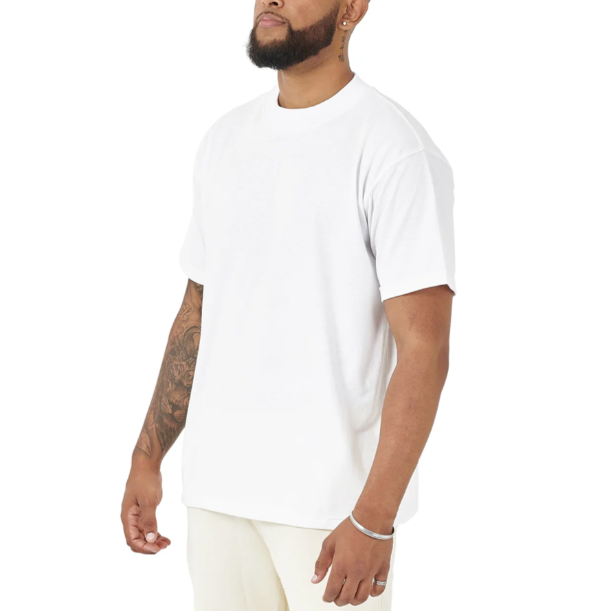 ESSENTIAL TRAINING TEE - WHITE - BEMADE
