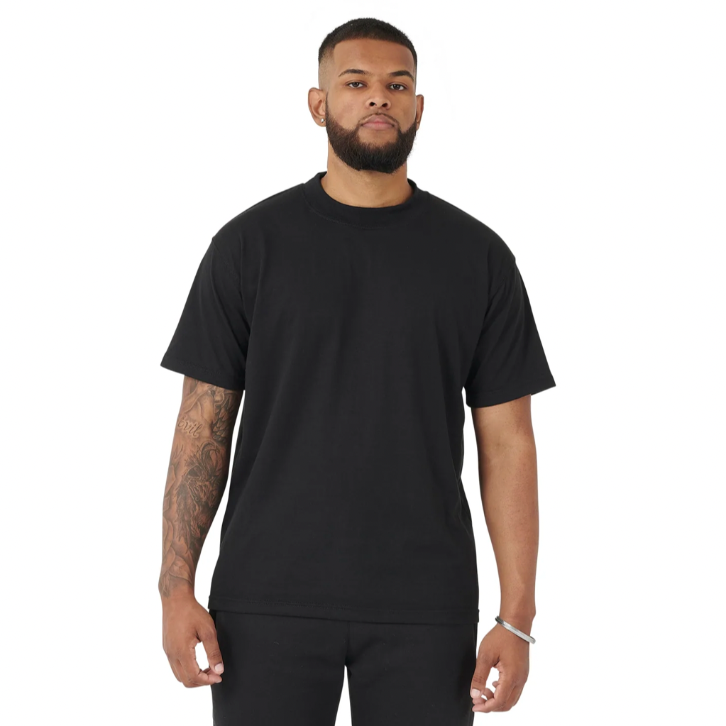 ESSENTIAL TRAINING TEE - BLACK - BEMADE