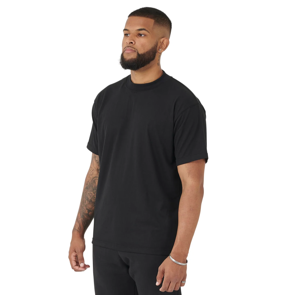 ESSENTIAL TRAINING TEE - BLACK - BEMADE