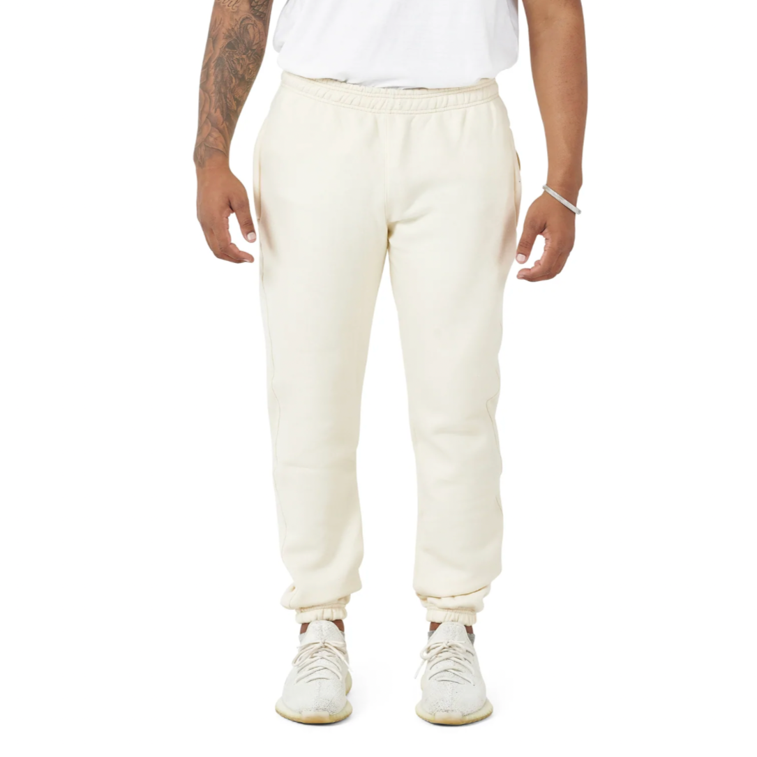 TRAINING SWEATPANTS - IVORY CREAM - BEMADE