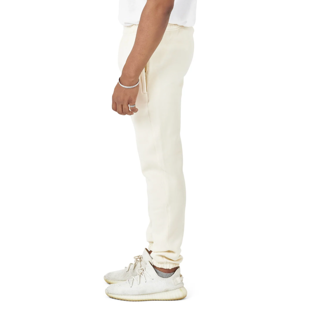 TRAINING SWEATPANTS - IVORY CREAM - BEMADE