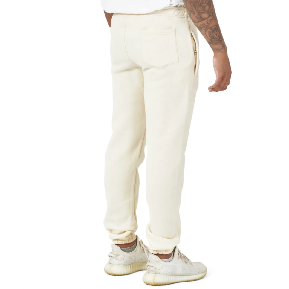 TRAINING SWEATPANTS - IVORY CREAM - BEMADE