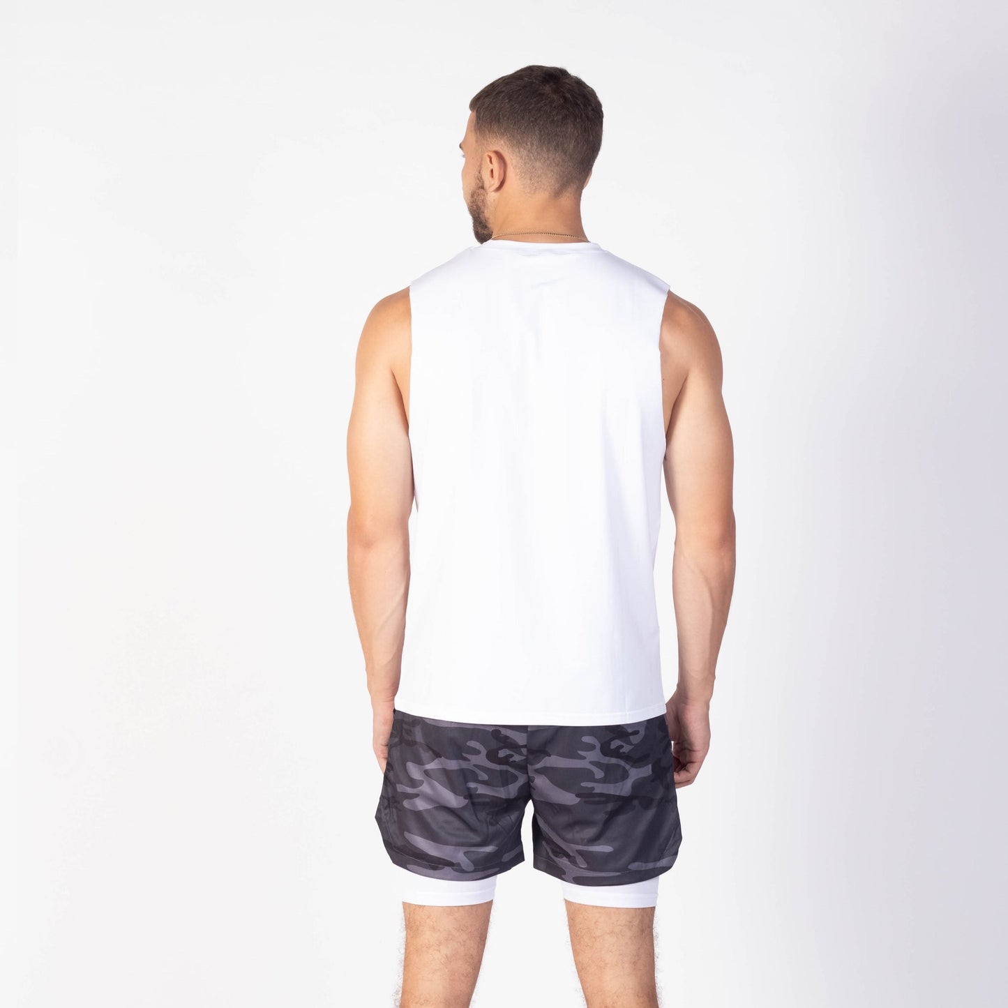 BEMADE DROP ARMHOLE TANK - WHITE - BEMADE